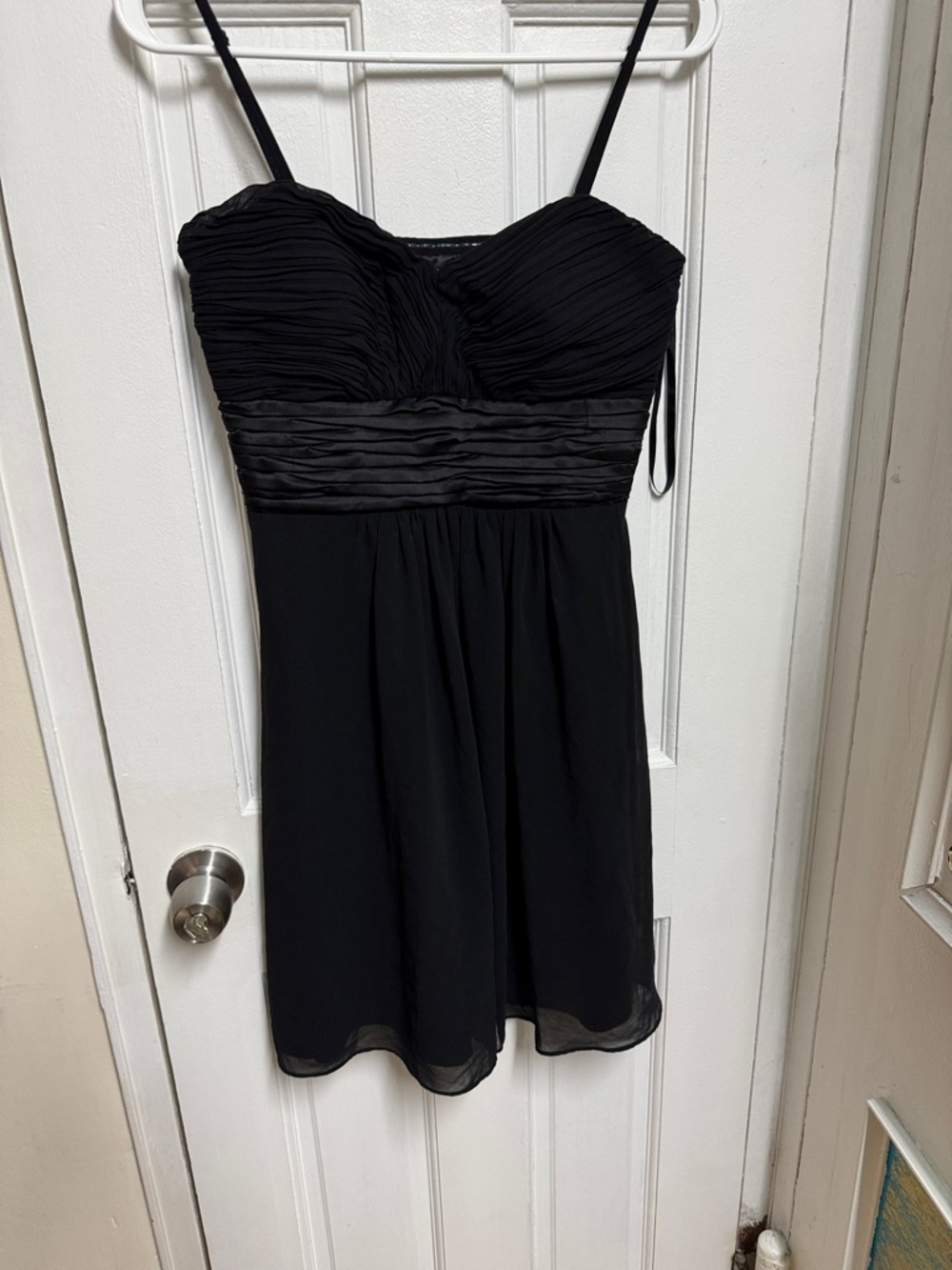 Black Spaghetti Strap Dress - Elegant Evening Dress